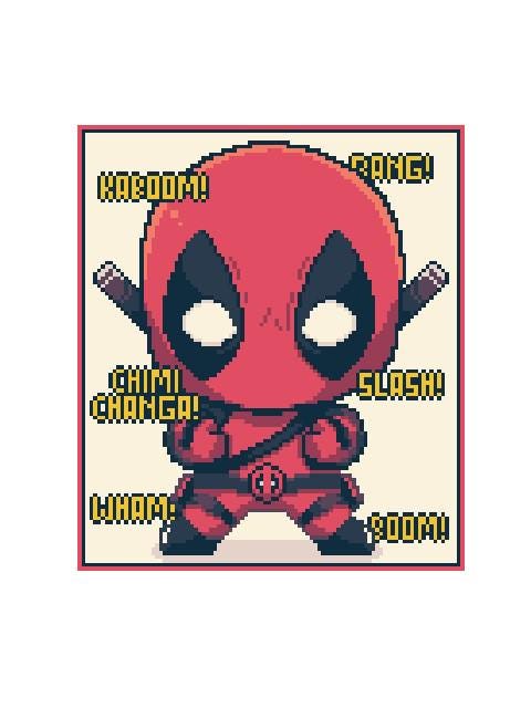DEADPOOL - Häkelmuster für c2c