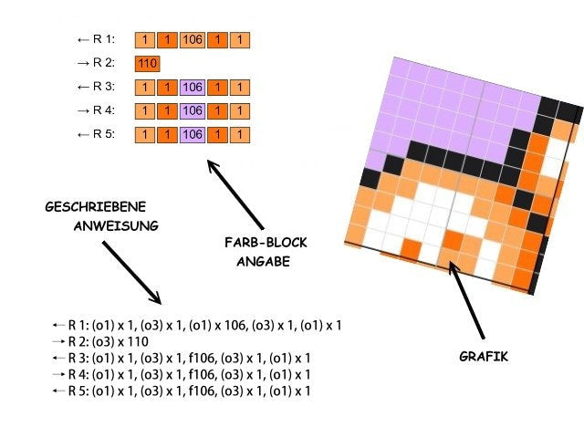 HalloWeeN CAT - Sc crochet pattern, chart for Sc, crochet blanket single crochet, tunisian, double crochet, sc & color block instructions