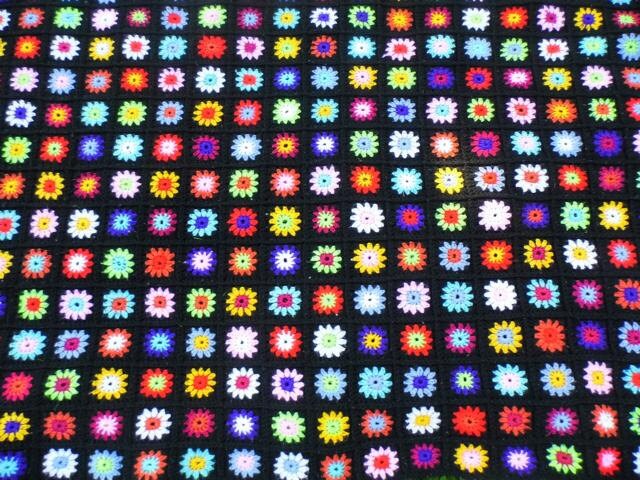 e-Book *Decke - Blanket FloWer PoWer* Häkelanleitung, pdf-Datei, Häkeldecke, Granny Square,
