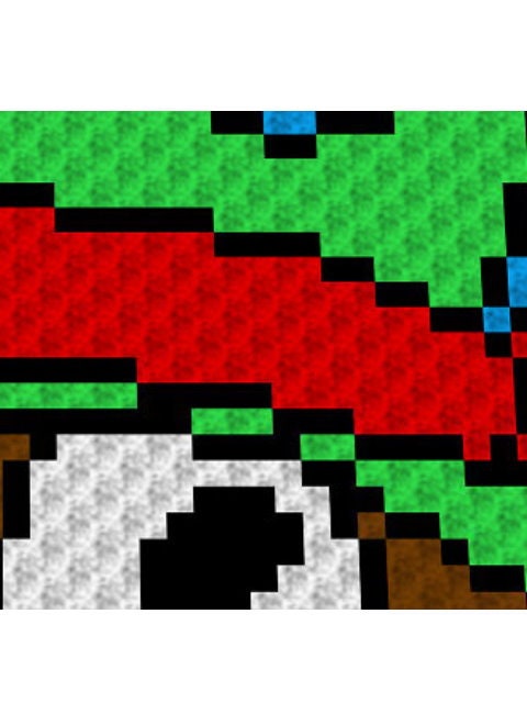 ChestNUT NINJA, Häkelmuster, Grafik für C2C, Häkeldecke Ecke zu Ecke, mit Anleitung