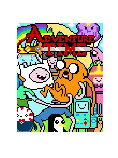 Adventure Time dOOdle inspirierte Decke, Häkelmuster, Grafik für C2C, Häkeldecke Ecke zu Ecke, mit geschriebener Anleitung