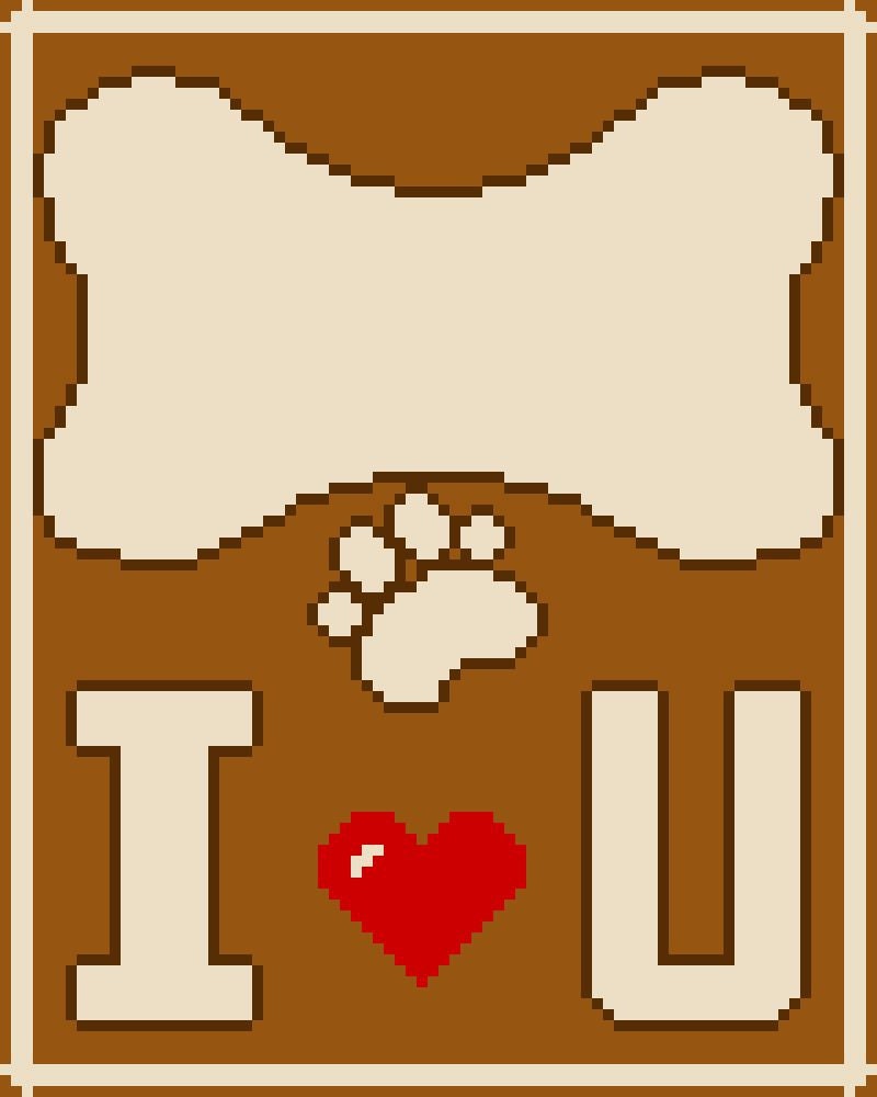 DOG BONES, crochet pattern, graphic for C2C, crochet blanket corner to corner, with written & color block instructions