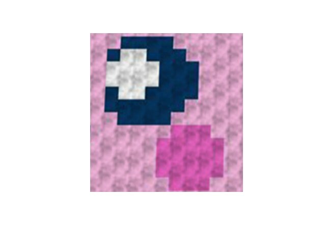 UniCorN WhaleS, Häkelmuster, Grafik für C2C, Häkeldecke Ecke zu Ecke, mit geschriebener & Farb-Block Anleitung
