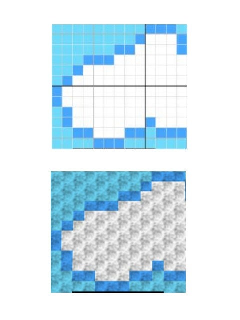 FUCHS - FoX, Häkelmuster, Grafik für C2C, Häkeldecke Ecke zu Ecke, mit geschriebener & Farb-Block Anleitung