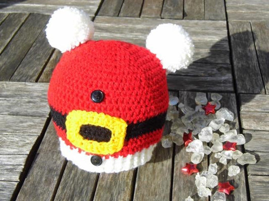 e-Book * CHRISTMAS HAT * ELF HAT Instant pdf download, crochet pattern, pdf file,