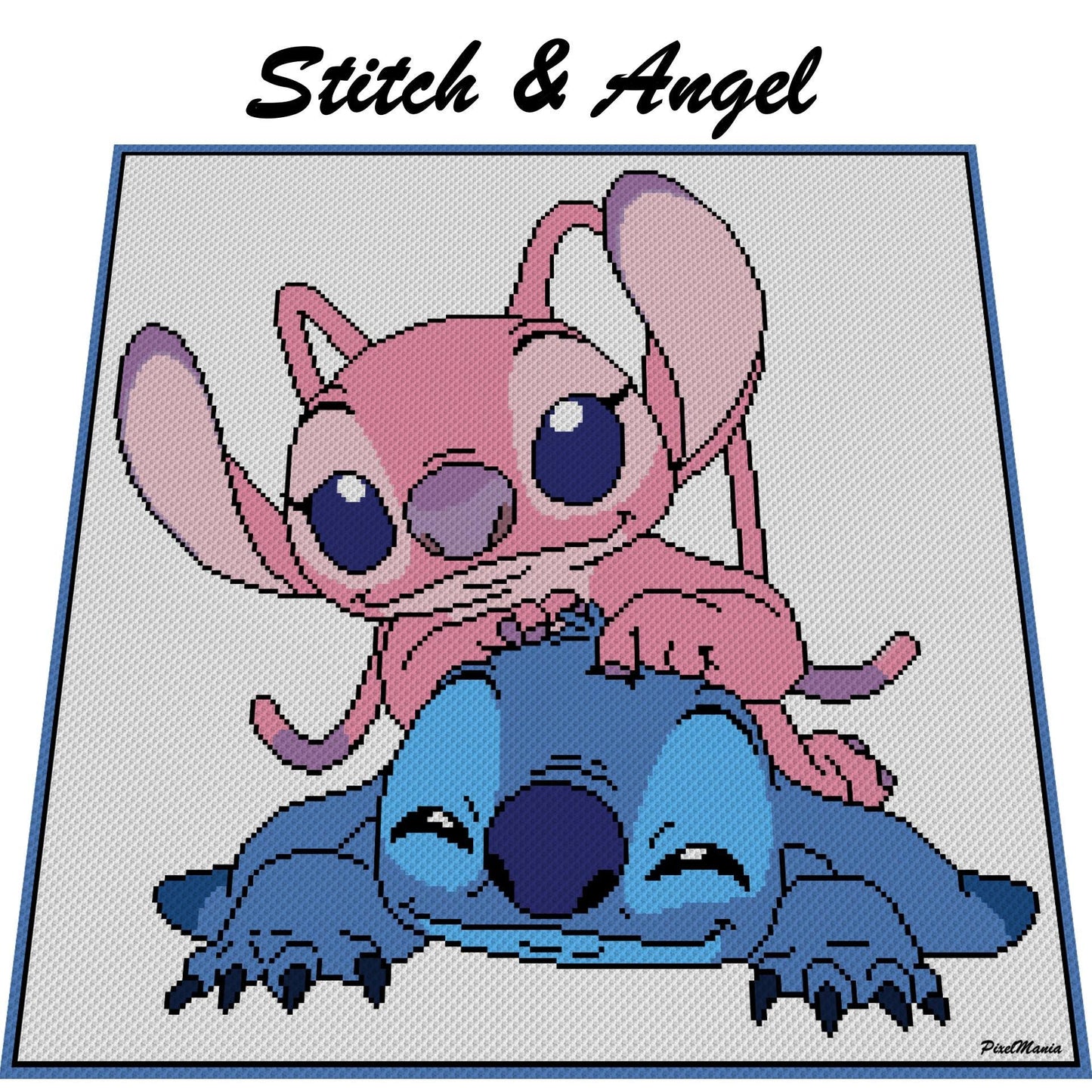 STITCH and ANGEL, Häkelmuster für C2C & mini C2C