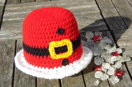 e-Book * CHRISTMAS HAT * ELF HAT Instant pdf download, crochet pattern, pdf file,