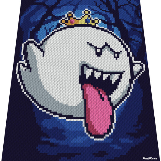 KING BOO - Häkelmuster für C2C