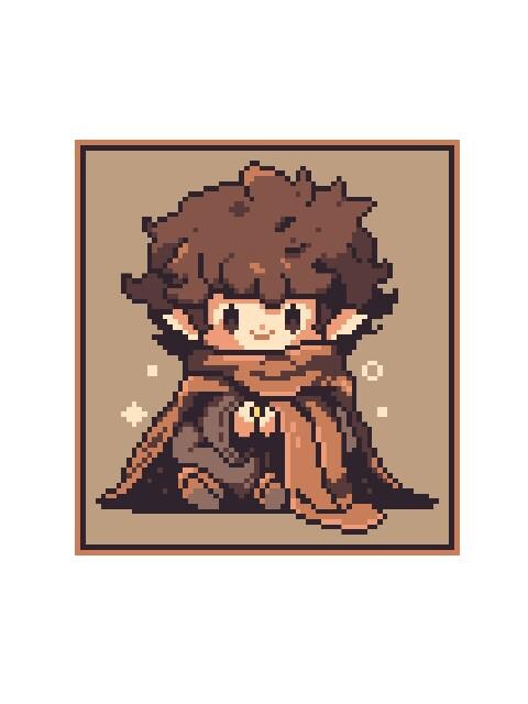 HOBBIT, graphic for C2C crochet blanket