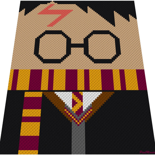 HARRY - Crochet pattern for C2C