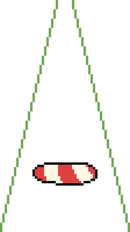 CHRISTBAUM DECKE *Merry X-Mas * Häkelmuster, Grafik für fM, Häkeldecke feste Maschen, Stäbchen (hStb) mit geschriebener Anweisung