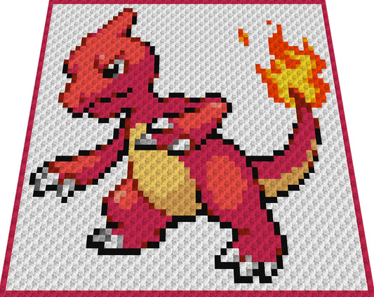 GLUTEXO - POKÉMON inspired C2C crochet pattern